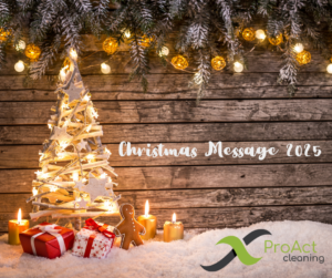 ProAct Cleaning Christmas Message 2025
